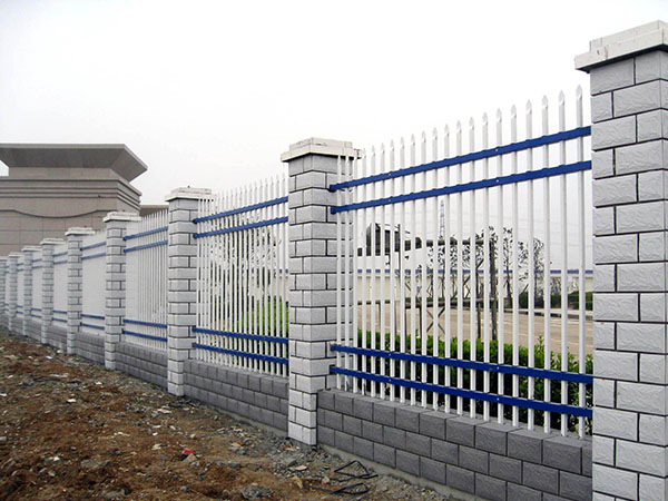 徐州四横杆加花锌钢护栏图片3