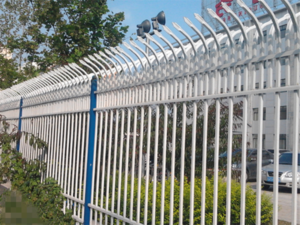 双向防攀爬锌钢护栏